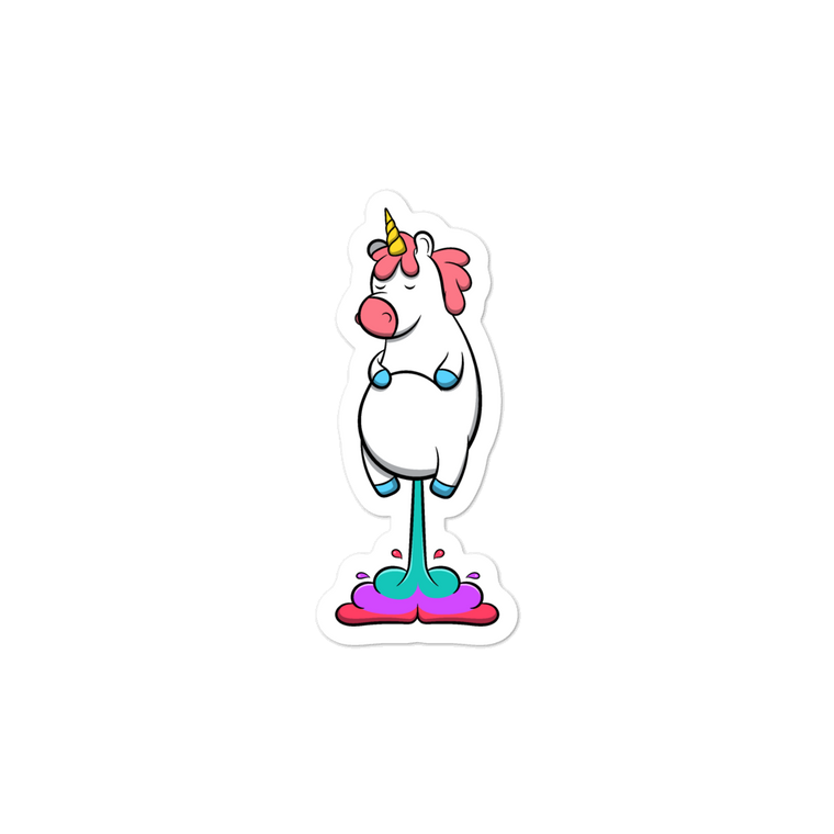Furzendes Einhorn | Vinyl Aufkleber