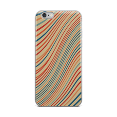 Zeigt vintage chic iphone schutzhulle retro wellen version i in Farbe iPhone 6 Plus/6s Plus