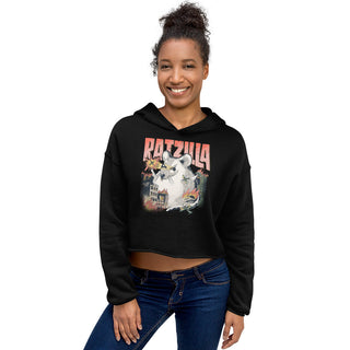 Produktbild zeigt Ratzilla Cheeky | Crop Hoodie