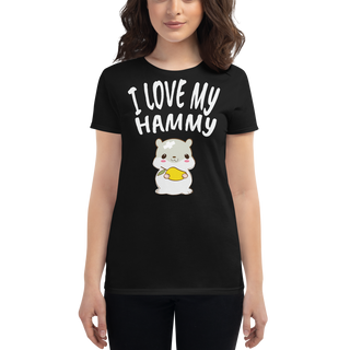 I Love My Hammy | Frauen T-Shirt