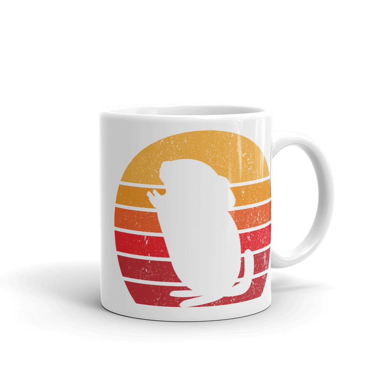 Bild einer Chinchilla Retro | Tasse