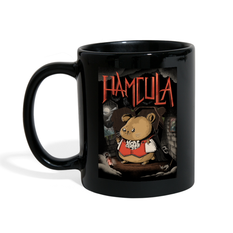 Hamcula | Tasse einfarbig - Schwarz