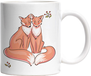 Thanks for existing in my little Galaxy Füchse 2 Witzige Tasse kaufen Geschenk