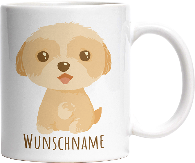 Maltipoo Personalisierbar Name Witzige Tasse kaufen Geschenk