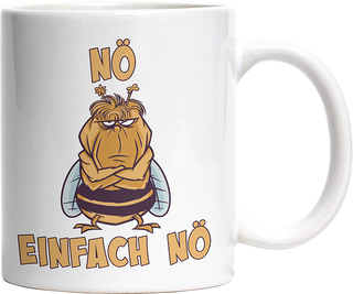 Nö Einfach Nö Biene 3 Witzige Tasse kaufen Geschenk